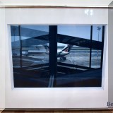 A04. Zurich Airport silkscreen by Richard Estes 5/250 23”h x 30”w 